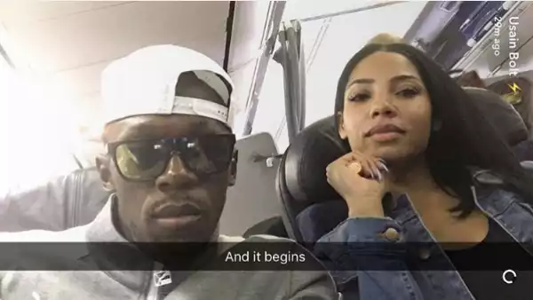 Usain Bolt shares first photo with girlfriend after news of his cheating on her went viral